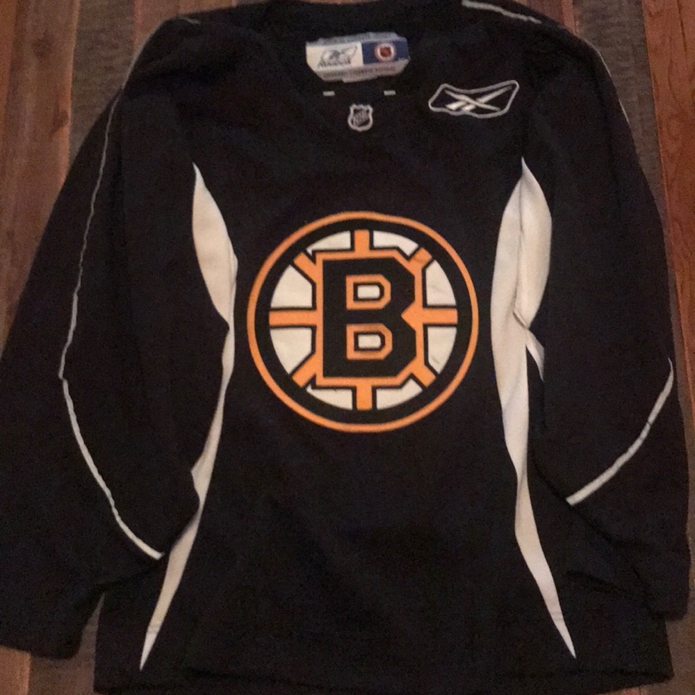 boston bruins practice jersey